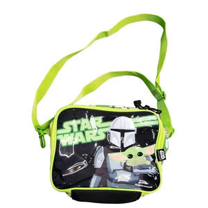 Disney Star Wars The Mandalorian Baby Yoda Green Lunch Bag